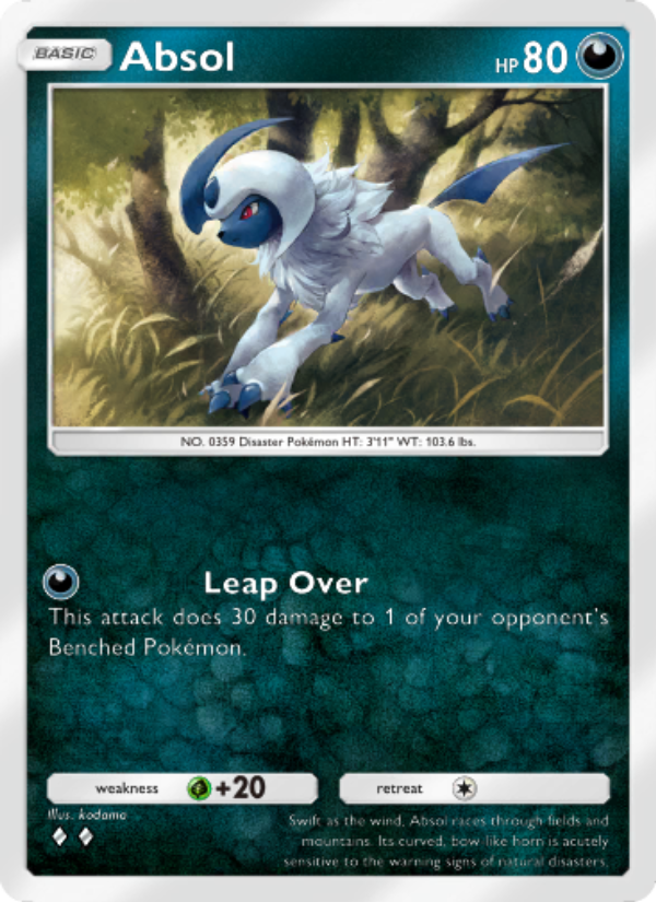 Absol - Pokémon TCG Card