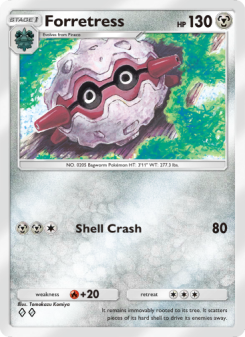 Forretress - pokemon TCG Card
