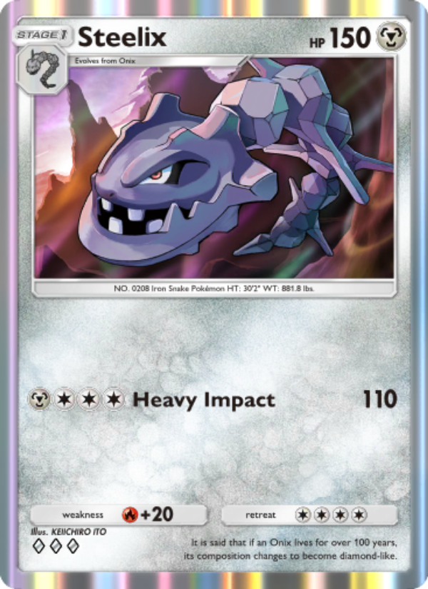 Steelix - Pokémon TCG Card