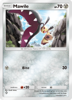 Mawile - pokemon TCG Card