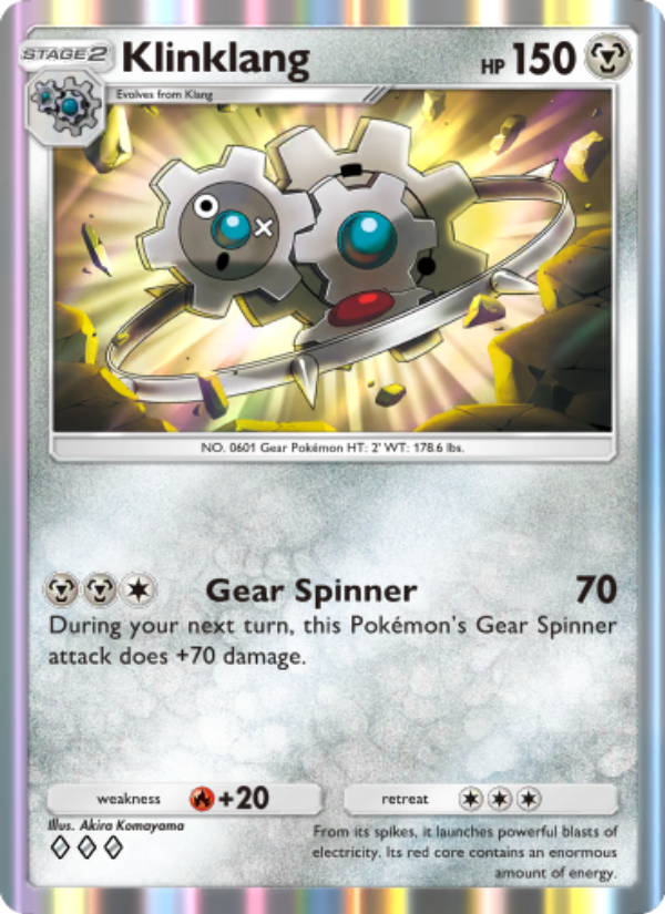 Klinklang - Pokémon TCG Card