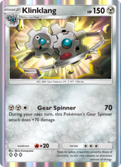Klinklang - pokemon TCG Card