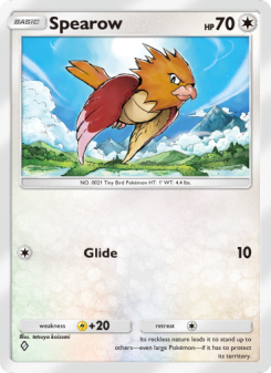 Spearow - pokemon TCG Card