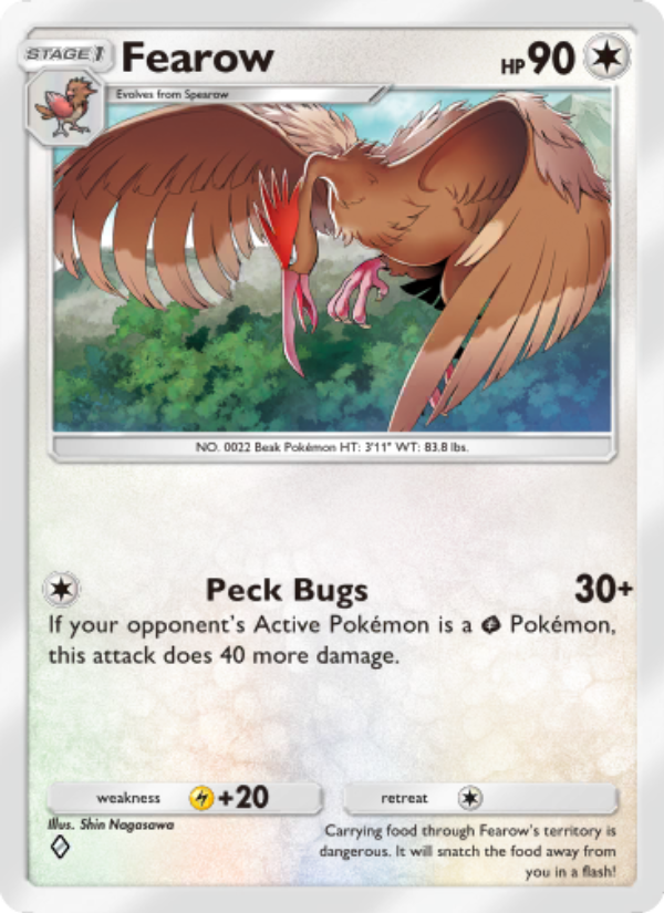 Fearow - Pokémon TCG Card