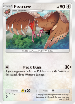 Fearow - pokemon TCG Card