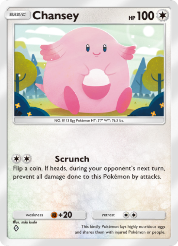 Chansey - Pokémon TCG Card