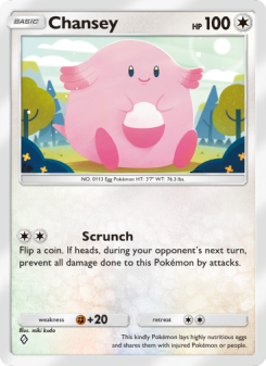 Chansey - pokemon TCG Card