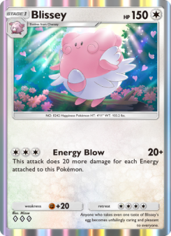 Blissey - pokemon TCG Card