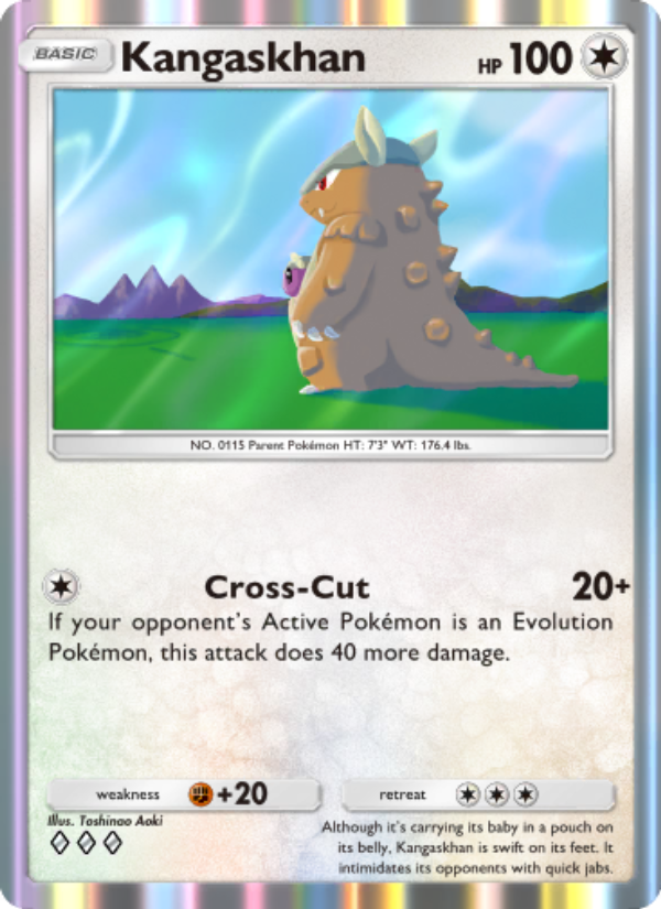 Kangaskhan - Pokémon TCG Card