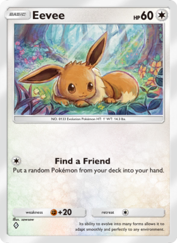 Eevee - Pokémon TCG Card