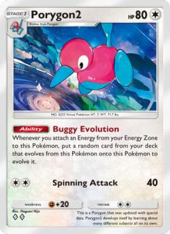 Porygon2 - pokemon TCG Card