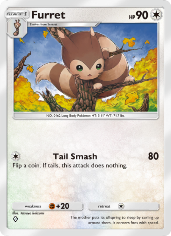 Furret - Pokémon TCG Card