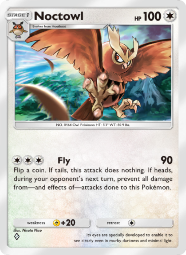 Noctowl - Pokémon TCG Card