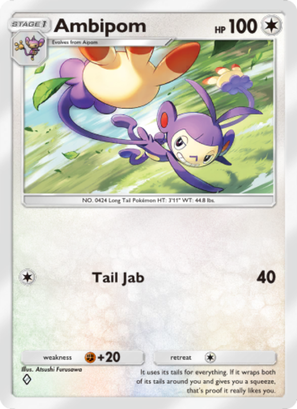 Ambipom - Pokémon TCG Card