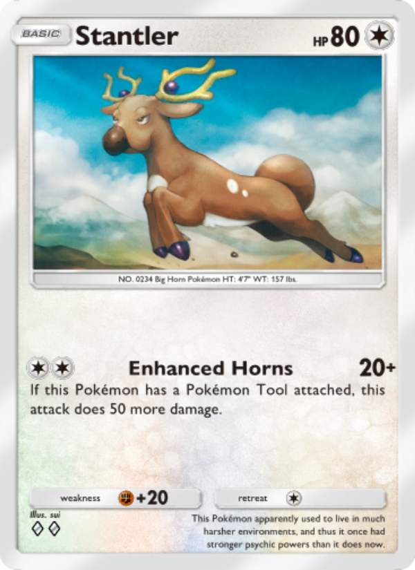 Stantler - Pokémon TCG Card