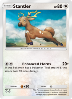 Stantler - pokemon TCG Card