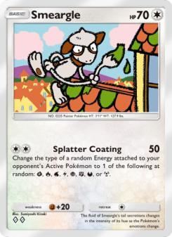 Smeargle - pokemon TCG Card