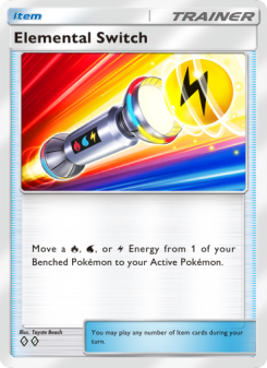 Elemental Switch - pokemon TCG Card