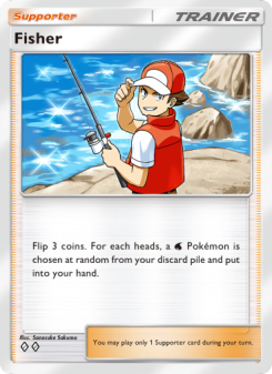 Fisher - pokemon TCG Card