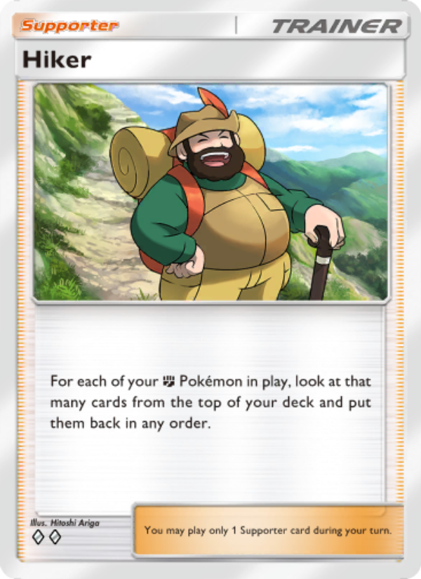 Hiker - Pokémon TCG Card