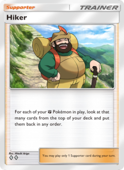 Hiker - pokemon TCG Card