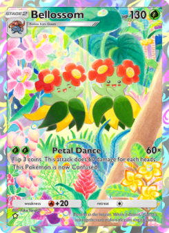 Bellossom - pokemon TCG Card
