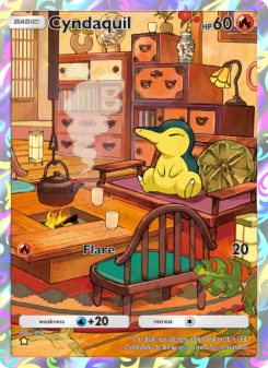 Cyndaquil - pokemon TCG Card