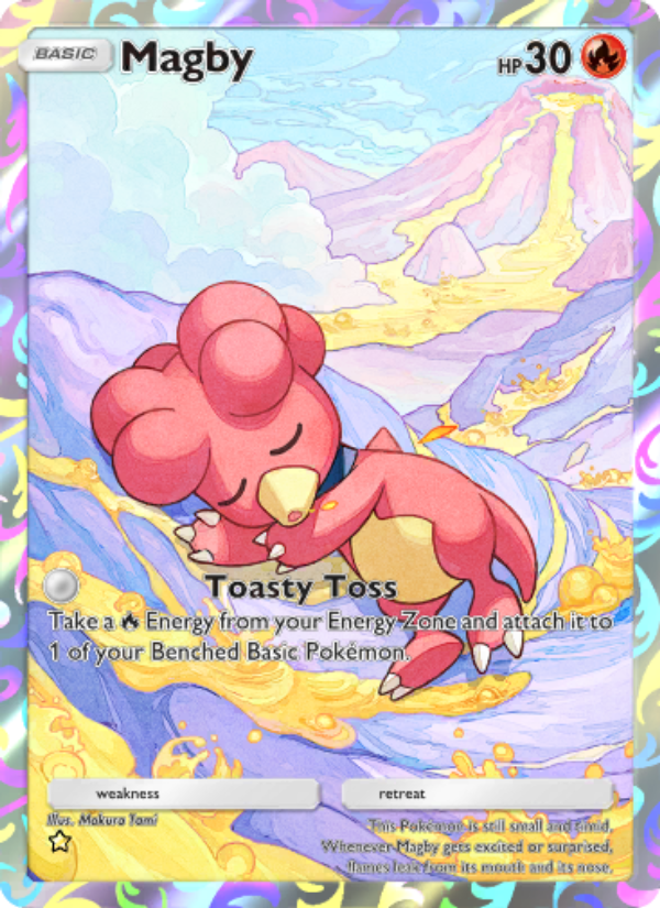 Magby - Pokémon TCG Card