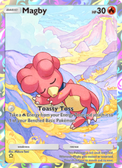 Magby - pokemon TCG Card