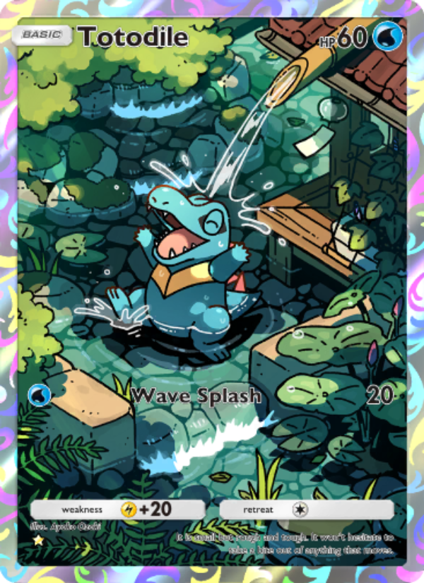 Totodile - Pokémon TCG Card