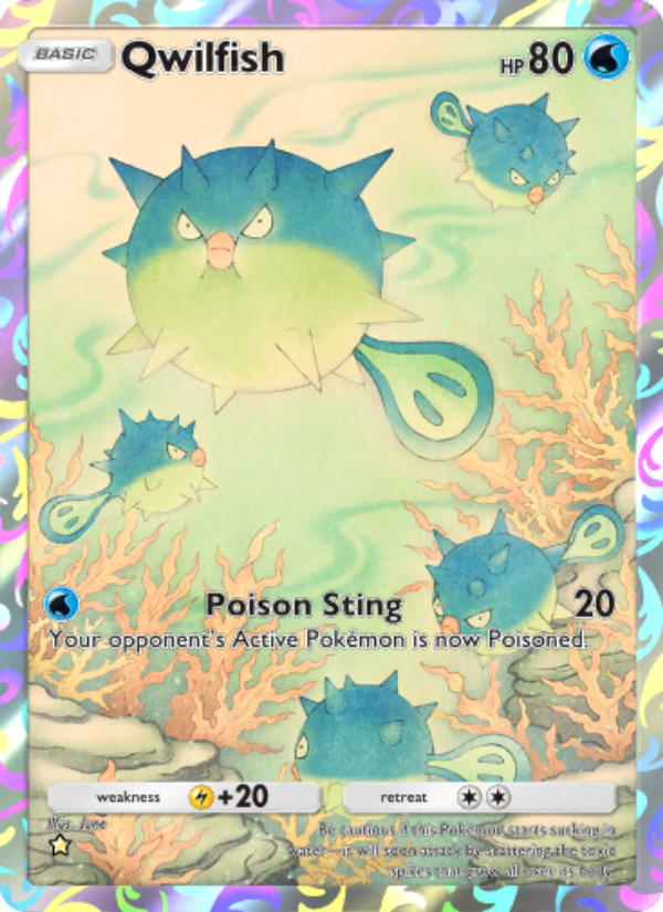 Qwilfish - Pokémon TCG Card