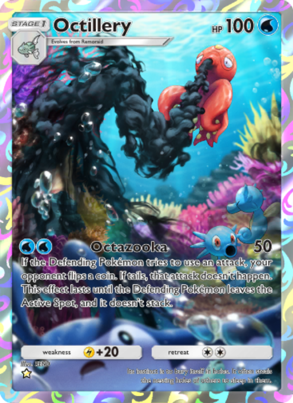 Octillery - Pokémon TCG Card