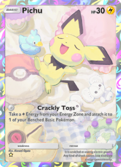 Pichu - pokemon TCG Card
