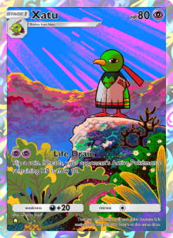 Xatu - pokemon TCG Card
