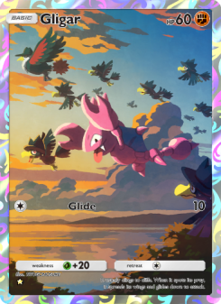 Gligar - pokemon TCG Card