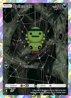 Spinarak - pokemon TCG Card