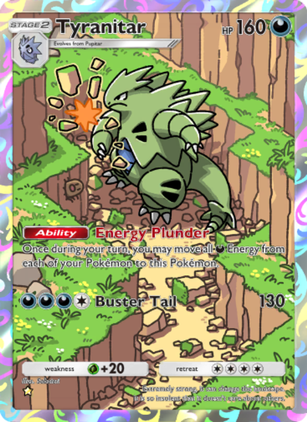 Tyranitar - Pokémon TCG Card