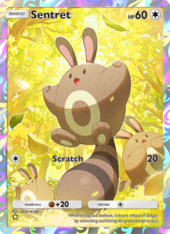 Sentret - pokemon TCG Card