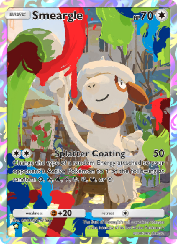 Smeargle - Pokémon TCG Card