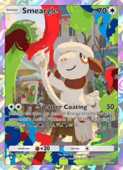 Smeargle - pokemon TCG Card