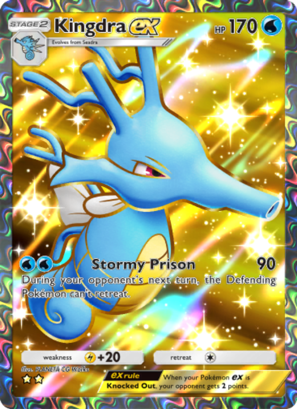 Kingdra ex - Pokémon TCG Card