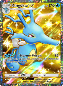 Kingdra ex - pokemon TCG Card