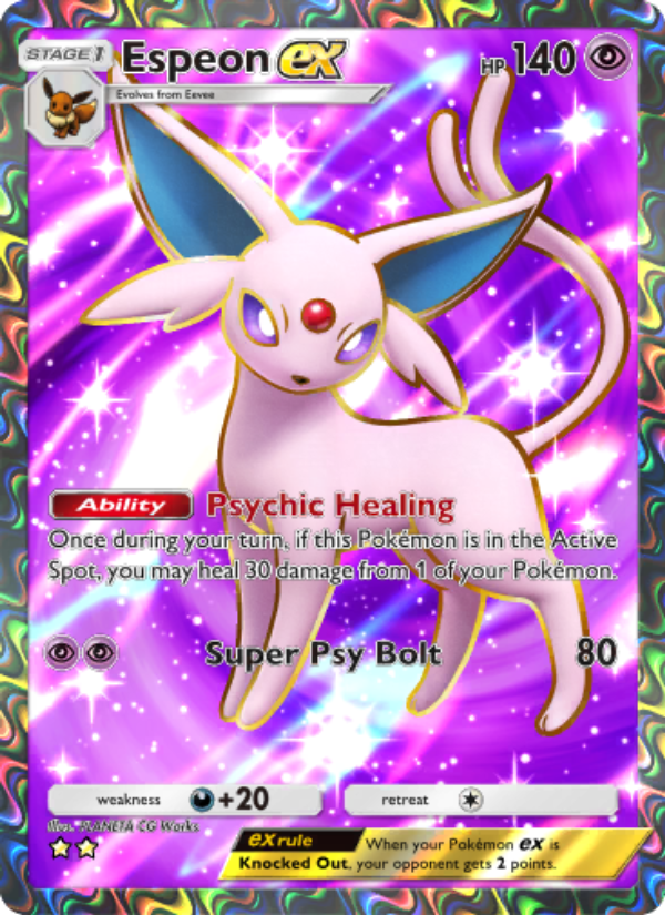 Espeon ex - Pokémon TCG Card