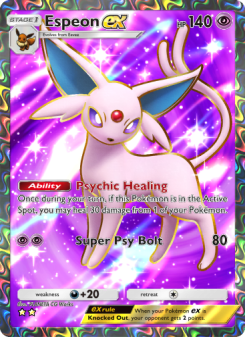 Espeon ex - pokemon TCG Card