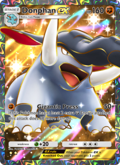 Donphan ex - pokemon TCG Card