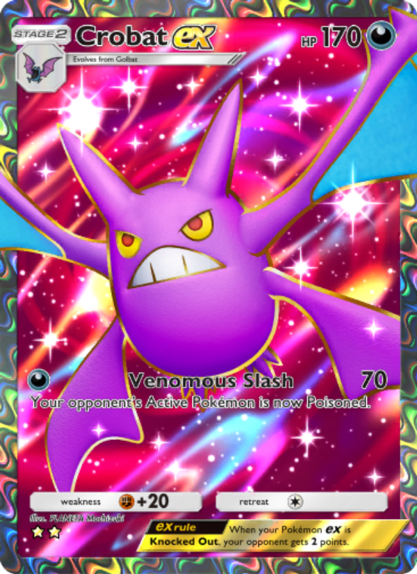 Crobat ex - Pokémon TCG Card