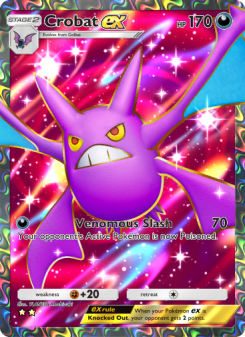 Crobat ex - pokemon TCG Card