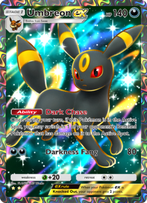Umbreon ex - Pokémon TCG Card