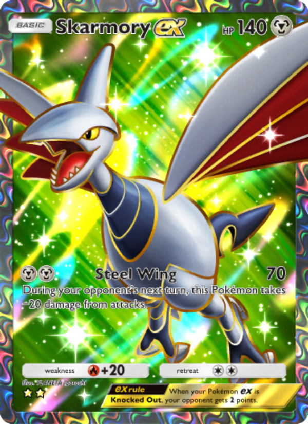 Skarmory ex - Pokémon TCG Card
