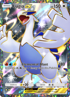 Lugia ex - pokemon TCG Card